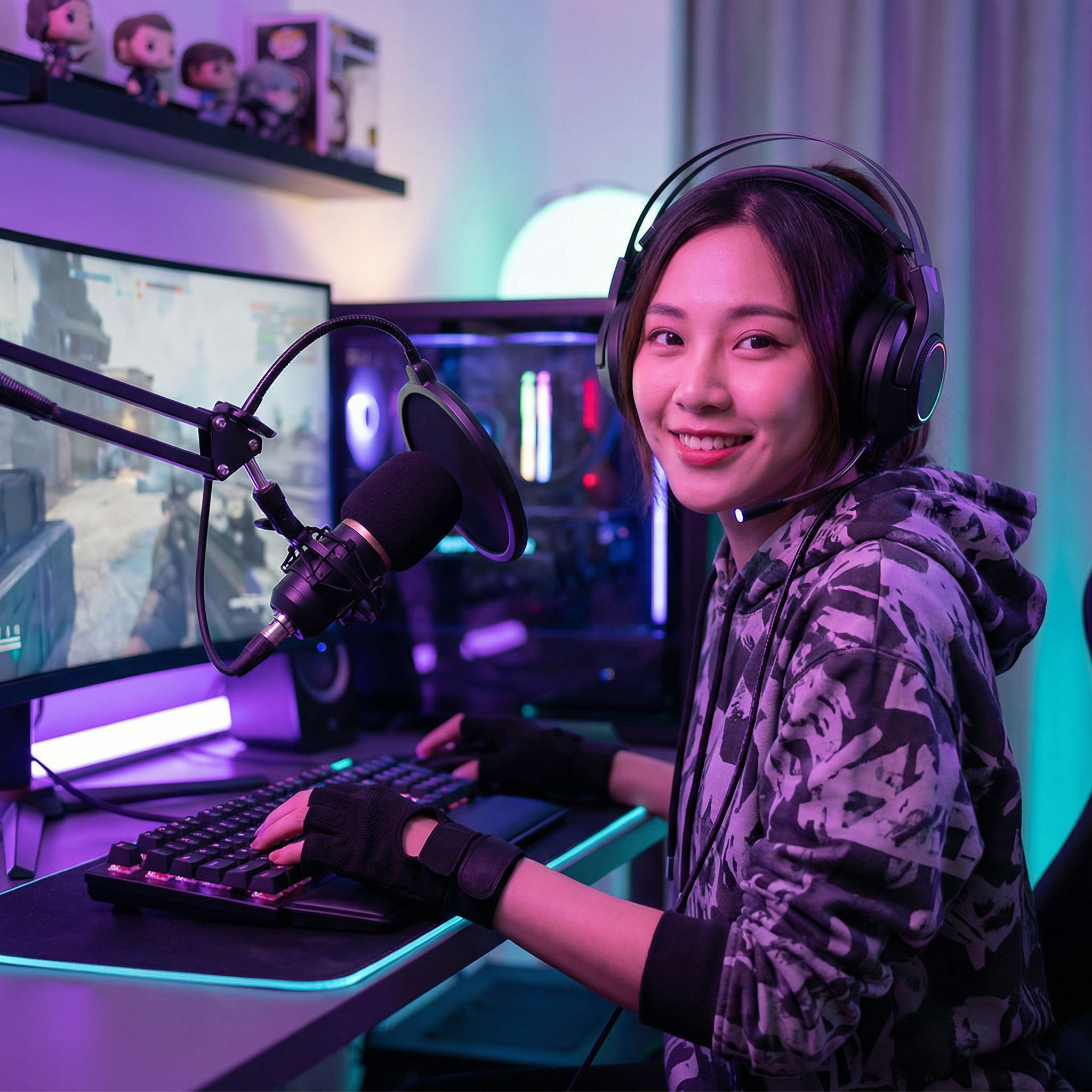 媚黑主播林芷萱